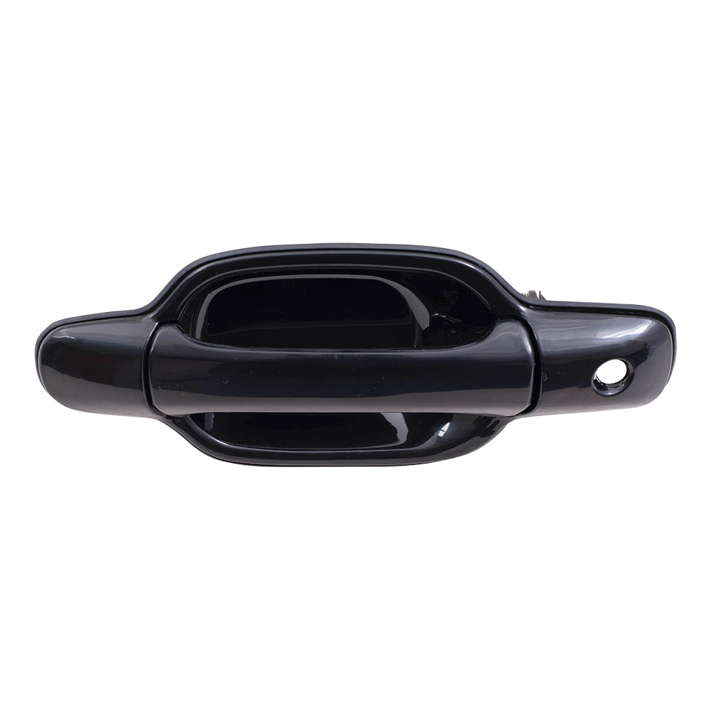 Brock Replacement Driver Front Outside Exterior Door Handle w/ Keyhole Compatible with 2004-2012 Colorado Canyon 2006-2008 i-Series Pickup Truck 20829878