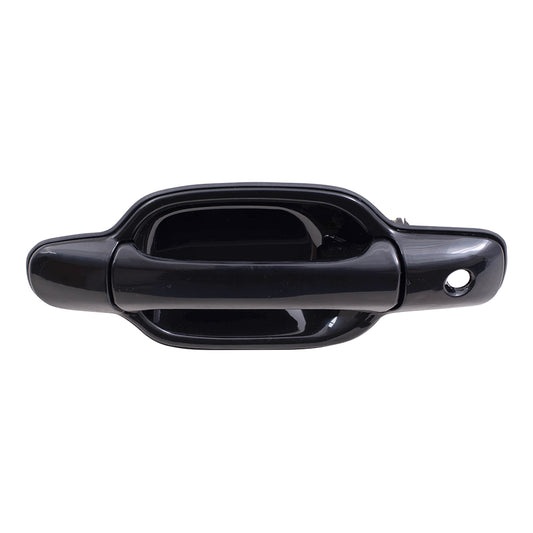 Brock Replacement Driver Front Outside Exterior Door Handle w/ Keyhole Compatible with 2004-2012 Colorado Canyon 2006-2008 i-Series Pickup Truck 20829878
