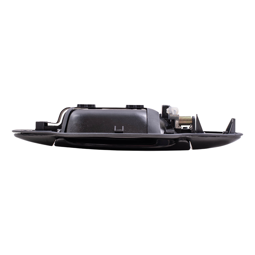 Brock Replacement Set Front Outside Door Handles w/ Keyholes Compatible with 2004-2012 Colorado Canyon 2006-2008 i-Series Pickup Truck 20829878 20829879