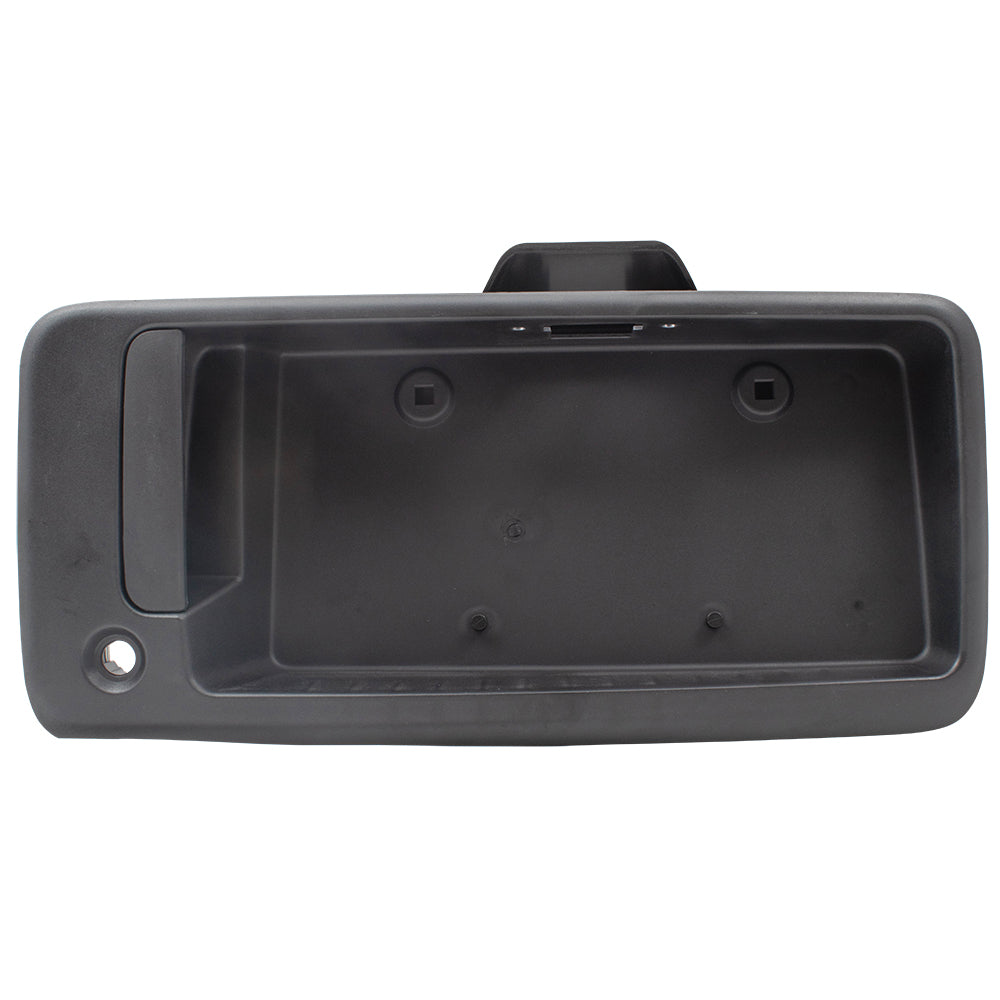 Brock Aftermarket Replacement Side Passenger Right Outside Hinged Door Handle Textured Black Compatible With 2010-2022 Chevy Express