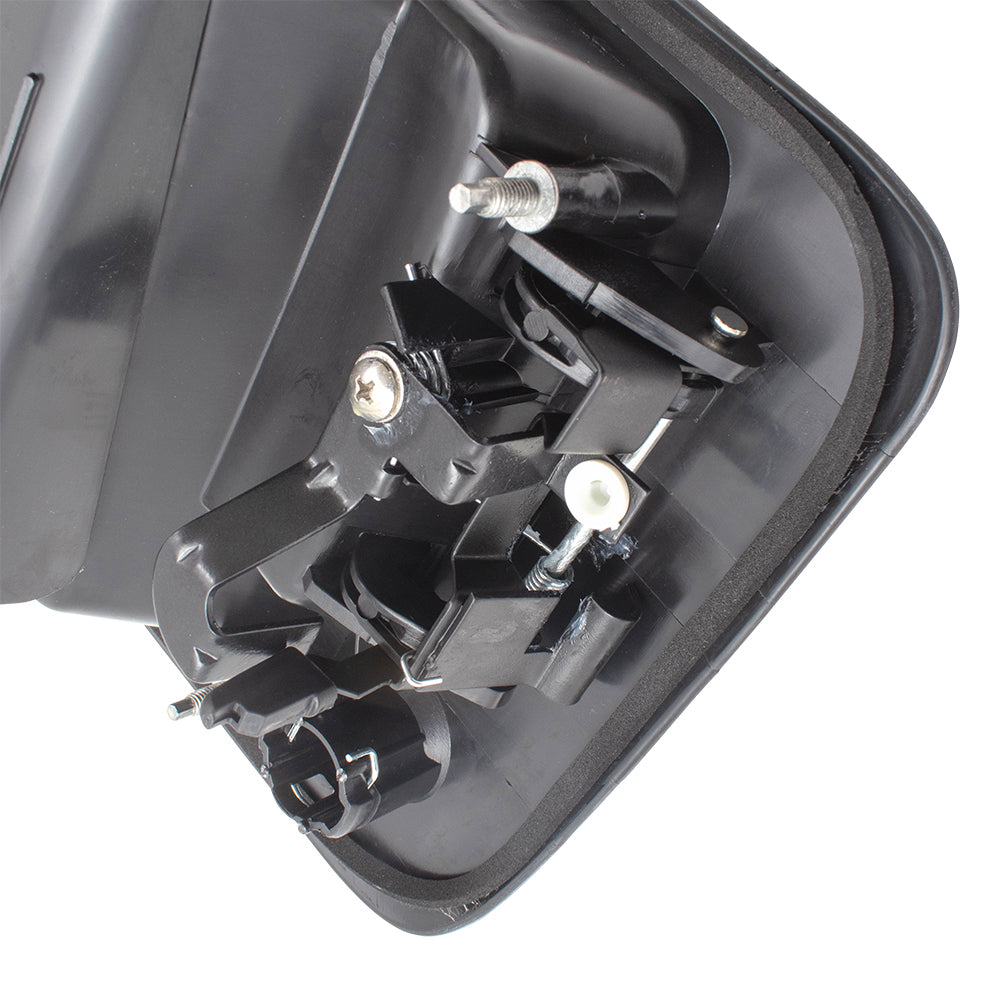 Brock Aftermarket Replacement Side Passenger Right Outside Hinged Door Handle Textured Black Compatible With 2010-2022 Chevy Express