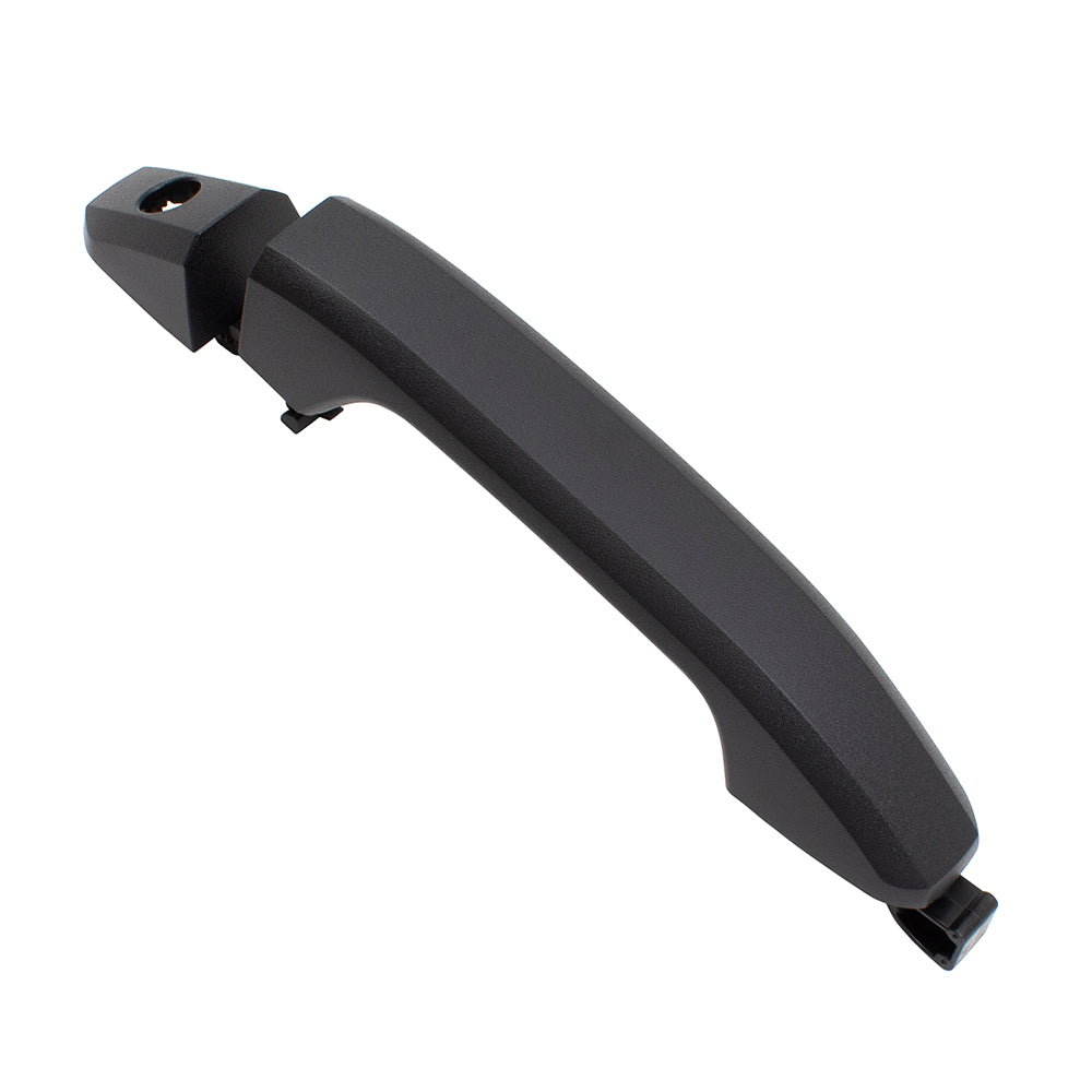 Brock Replacement Driver Front Outside Door Handle Textured Compatible with 14-19 Silverado Sierra Pickup Truck & 19 Sierra Limited/Silverado LD WITHOUT Passive Entry