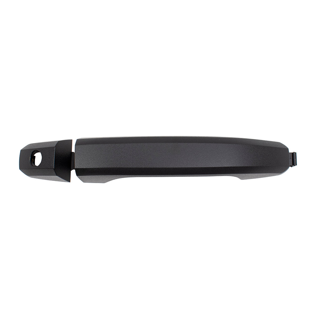 Brock Replacement Driver Front Outside Door Handle Textured Compatible with 14-19 Silverado Sierra Pickup Truck & 19 Sierra Limited/Silverado LD WITHOUT Passive Entry