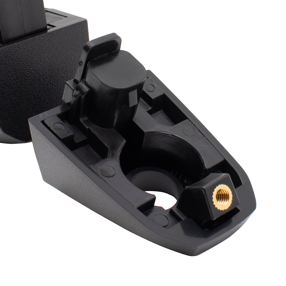 Brock Replacement Driver Front Outside Door Handle Textured Compatible with 14-19 Silverado Sierra Pickup Truck & 19 Sierra Limited/Silverado LD WITHOUT Passive Entry