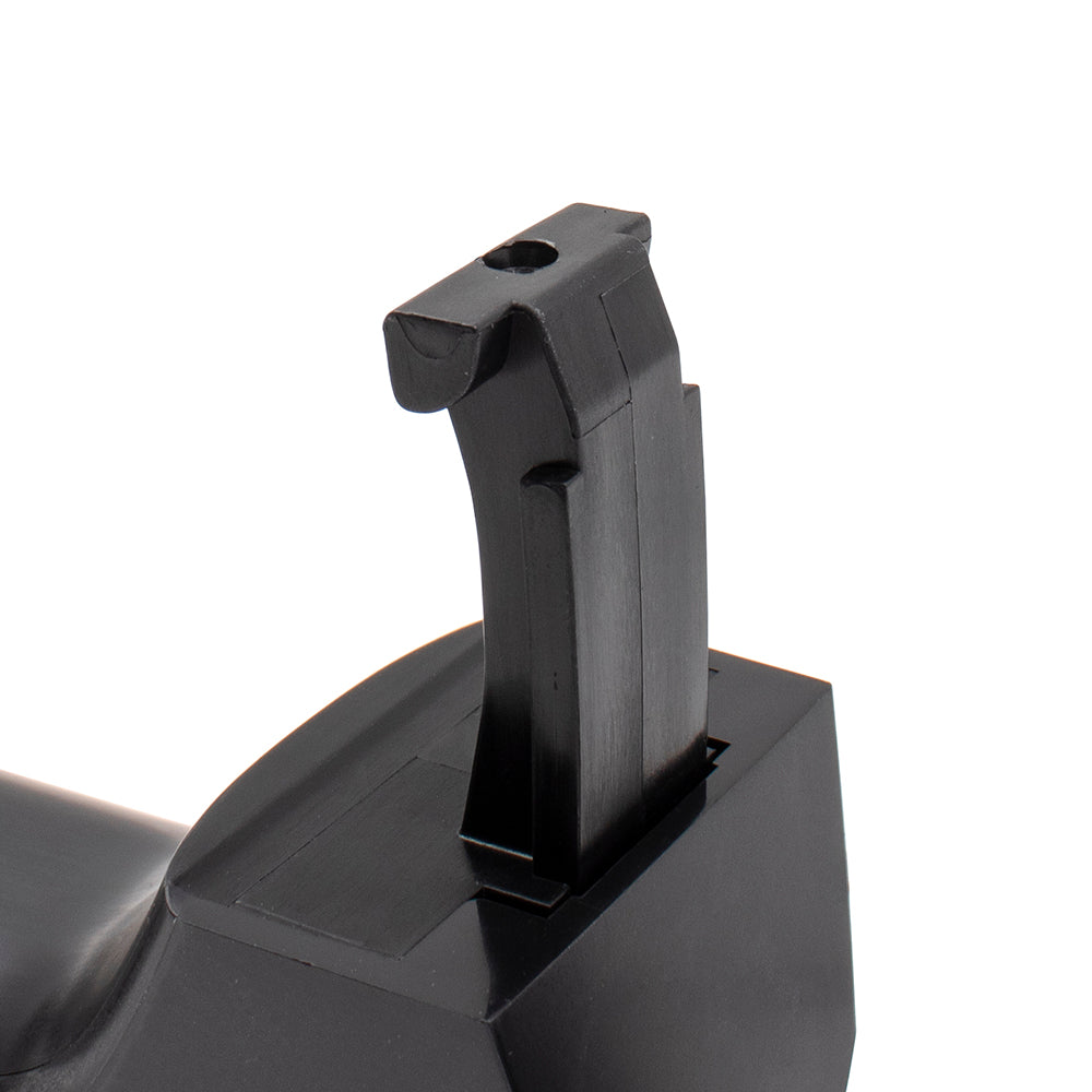 Brock Replacement Set Outside Rear Door Handles Textured w/ Caps Compatible with 14-19 Silverado Sierra Pickup Truck & 19 Sierra Limited/Silverado LD WITHOUT Passive Entry