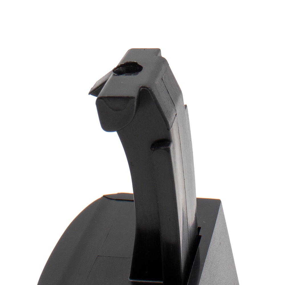 Brock Replacement Passenger Front Outside Door Handle w/ Cap PTM Compatible with 14-19 Silverado Sierra Pickup Truck & 19 Sierra Limited/Silverado LD WITHOUT Passive Entry Replaces 13583889 13583891