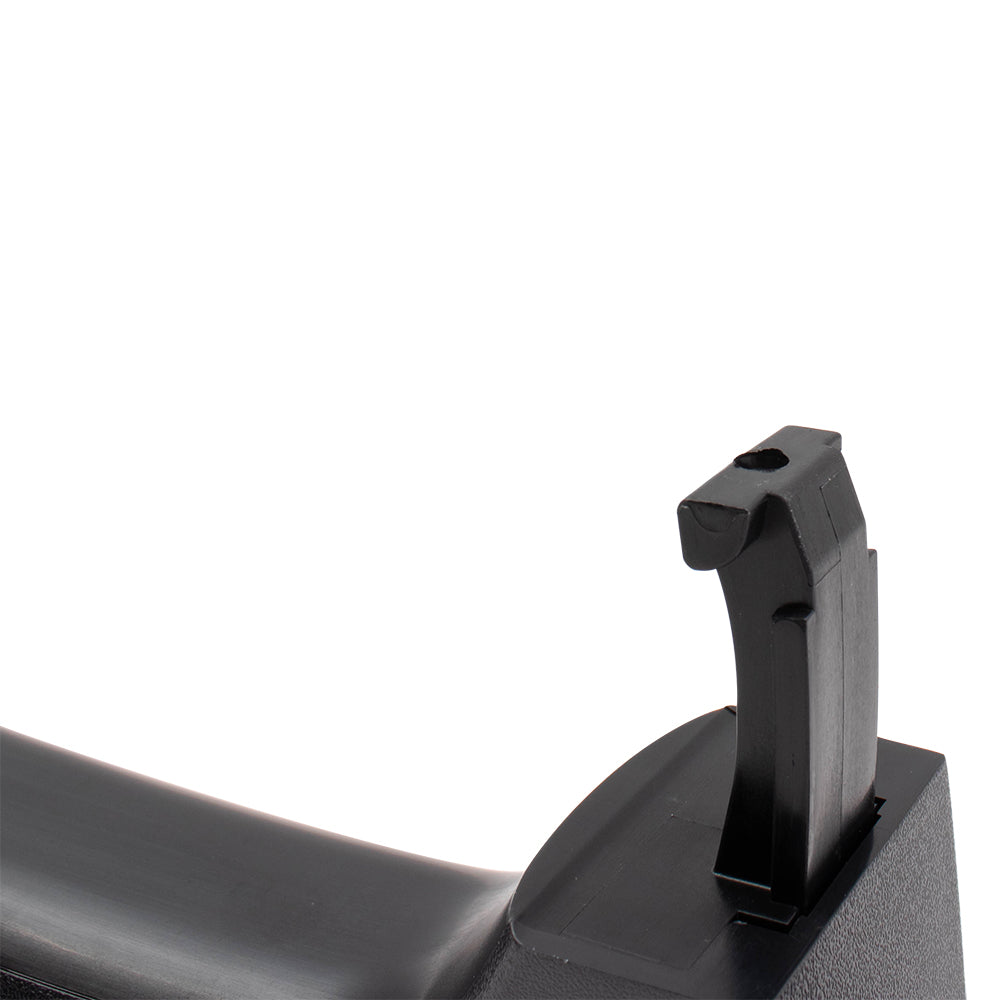 Brock Replacement Outside Rear Door Handle PTM w/ Cap Compatible with 14-19 Silverado Sierra Pickup Truck & 19 Sierra Limited/Silverado LD WITHOUT Passive Entry 13583889 13585748