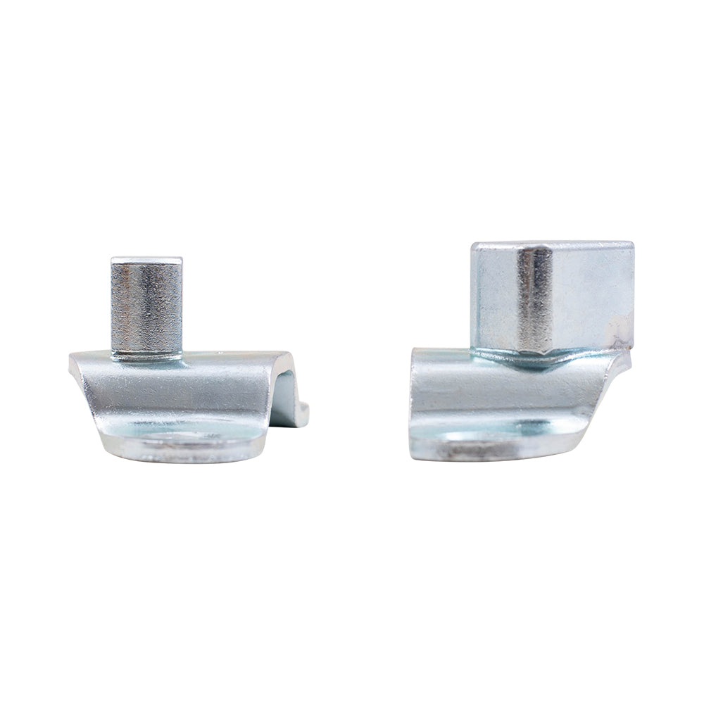 Brock Replacement Set Tailgate Hinges Compatible with 07-16 Colorado Canyon Escalade EXT H3T Silverado Sierra Pickup 15206081