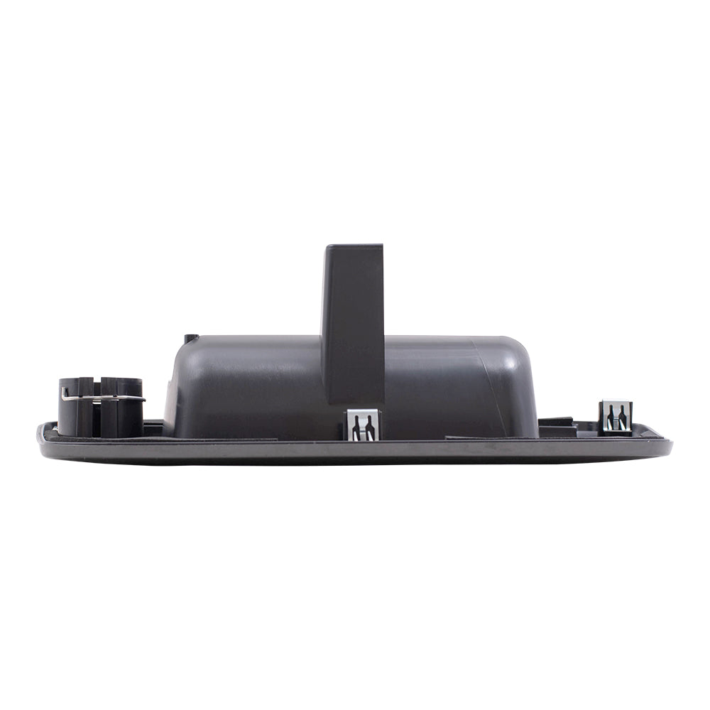 Brock Replacement Tailgate Handle Trim Bezel with Keyhole Compatible with 2007-2014 Silverado Sierra Pickup Truck
