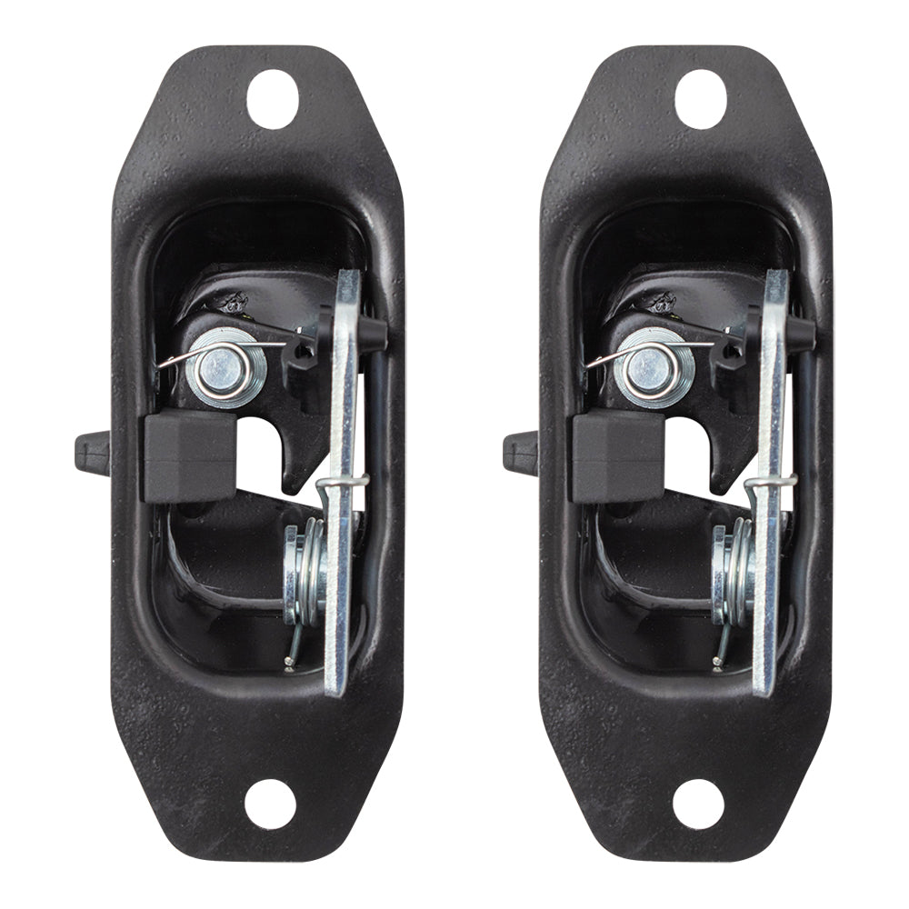 Brock Replacement Set Tailgate Latches Liftgate Lock Lever Compatible with 2007-2019 Silverado Sierra 2019 Silverado 1500 LD Sierra 1500 Limited Pickup