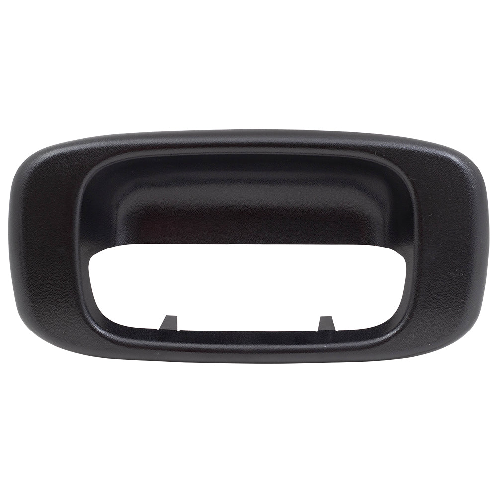 Brock Replacement Tailgate Handle Kit with Latches Bezel Cables Rods & Bed Side Hinges Compatible with 1999-2006 Silverado Sierra Fleetside Style 2007 Classic Fleetside Pickup Truck