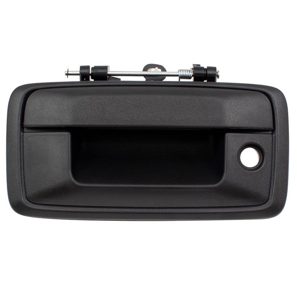 Brock Replacement Tailgate Handle Textured Black Compatible with 14-18 Silverado Sierra 1500 15-19 2500HD/3500HD 19 Limited/LD Pickup Truck