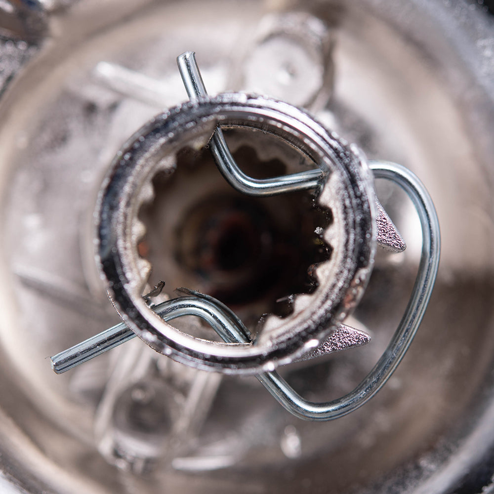 Brock Replacement Set Manual Window Cranks Chrome Handle w/ Clear Knob Compatible with Malibu Impala Monte Carlo LeSabre Camaro 1732326