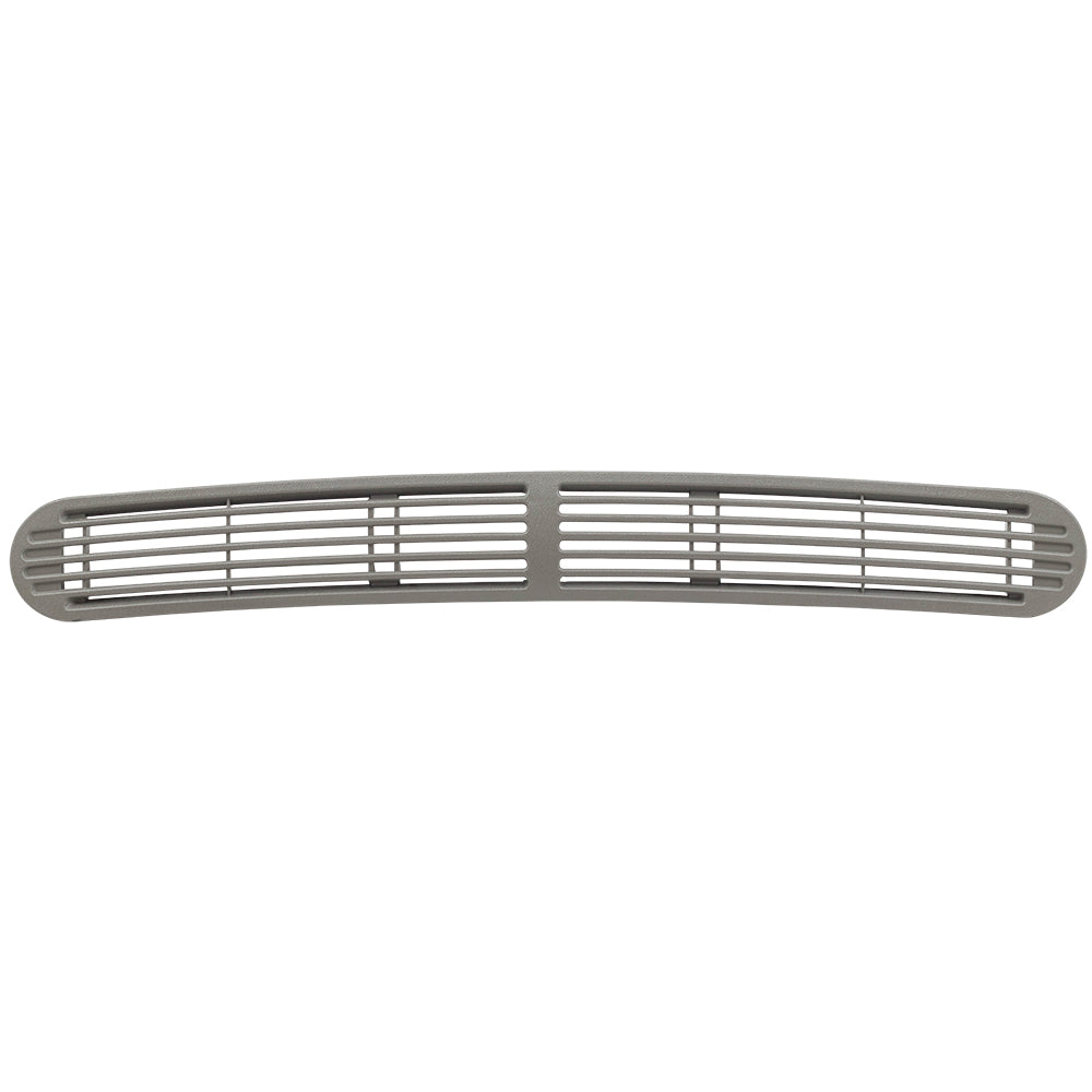 Brock Replacement Gray Pewter Dash Defrost Vent Cover Grille Panel Compatible with 98-05 S10 Sonoma Jimmy Blazer Envoy Bravada