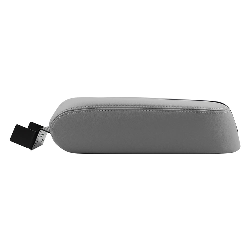 Brock Center Console Lid Assembly - Titanium Compatible With 2007-2014 Chevrolet Silverado/Tahoe/Suburban/Avalanche 2007-2014 GMC Sierra/Yukon/Yukon XL 1449-0016GY