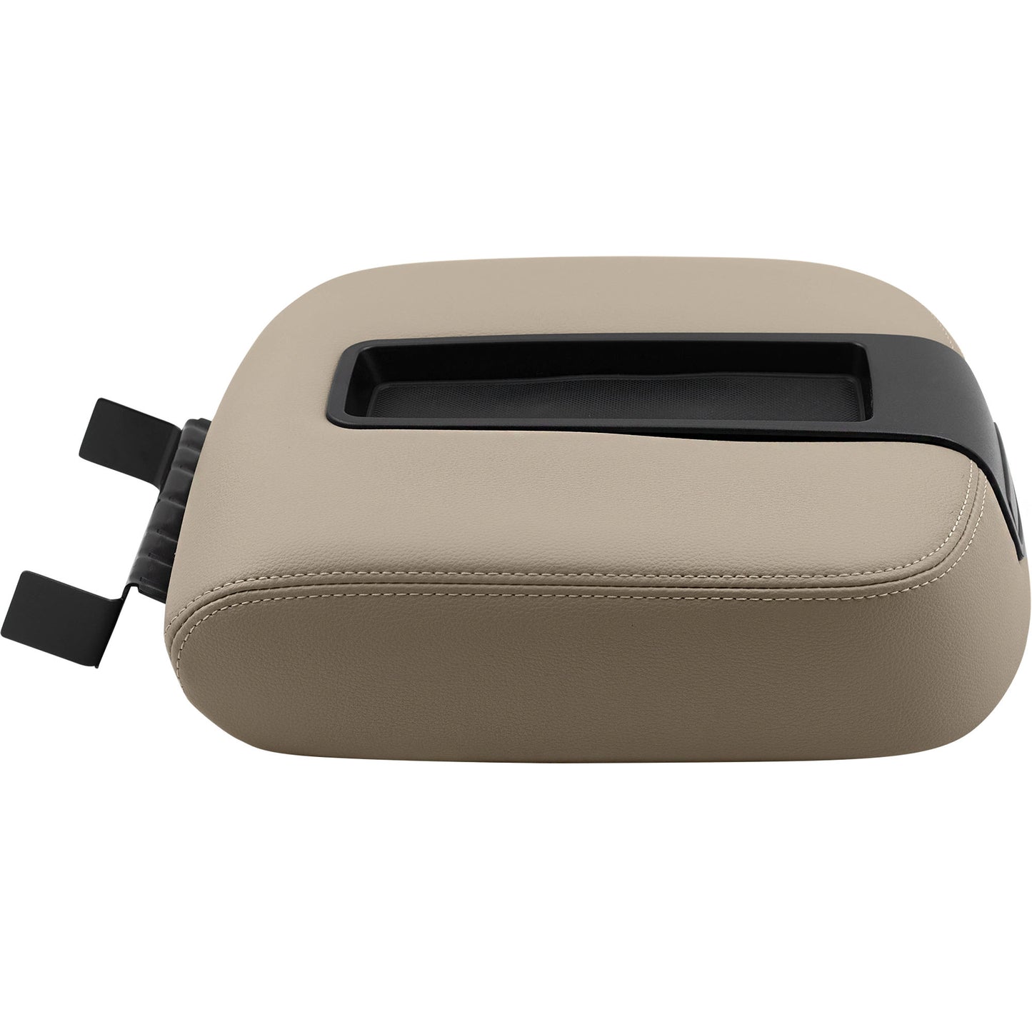Brock Center Console Lid Assembly - Cashmere Compatible With 2007-2014 Chevrolet Silverado/Tahoe/Suburban/Avalanche 2007-2014 GMC Sierra/Yukon/Yukon XL 1449-0016TN