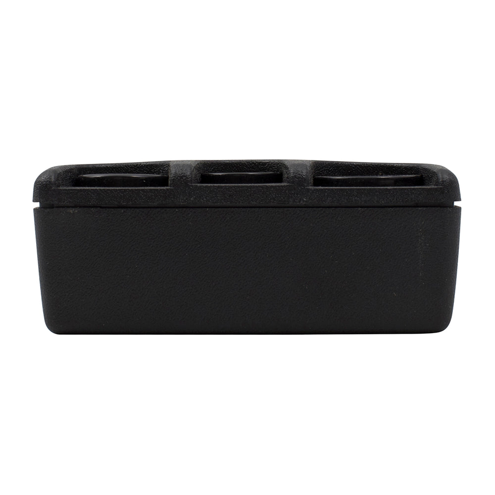 Brock Replacement Front Center Console Coin Holder Insert Compatible with 2014-2019 Silverado Sierra Pickup Truck 10436137