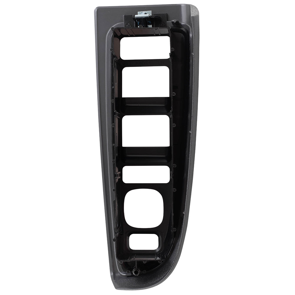 Brock Replacement Driver Power Window Master Switch Dark Gray Bezel Compatible with 03-06 Silverado Sierra Crew Cab 07 Classic Pickup Truck 89045128