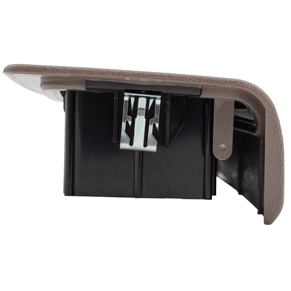 Brock Replacement Driver Power Window Master Switch Tan Trim Bezel Compatible with 03-06 Silverado Sierra Crew Cab 07 Classic Pickup Truck 89045127