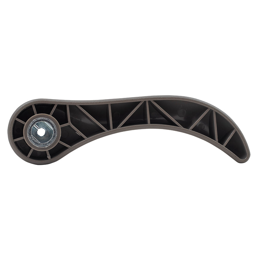 Brock Replacement Driver Front Light Gray Pewter Manual Recliner Handle Compatible with 1998-2005 Blazer 89039094