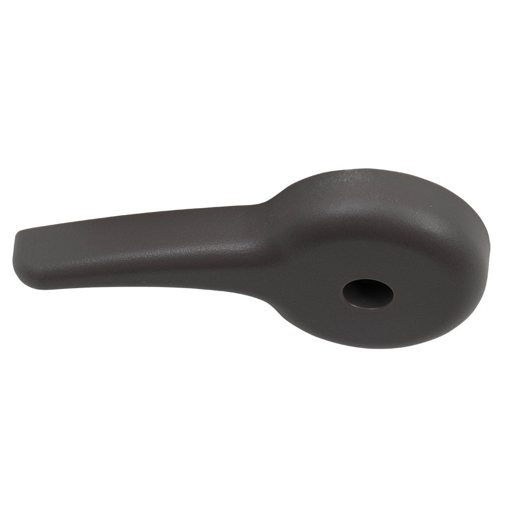 Brock Replacement Driver Front Recliner Handle Gray Compatible with 2003-2007 Silverado Sierra Pickup Truck w/ Split Bench