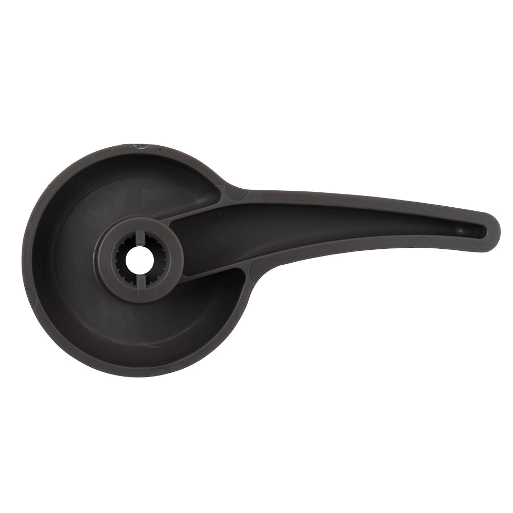 Brock Replacement Driver Front Recliner Handle Gray Compatible with 2003-2007 Silverado Sierra Pickup Truck w/ Split Bench