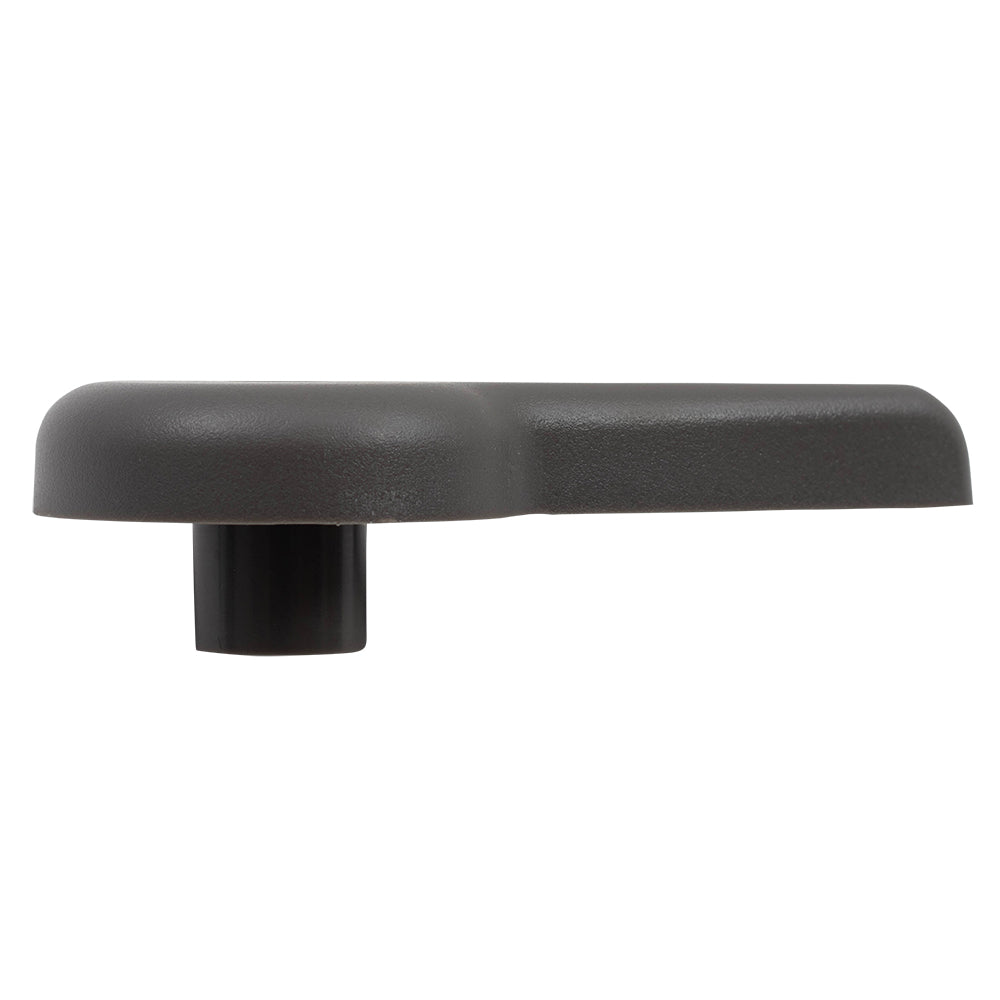 Brock Replacement Driver Front Recliner Handle Gray Compatible with 2003-2007 Silverado Sierra Pickup Truck w/ Split Bench