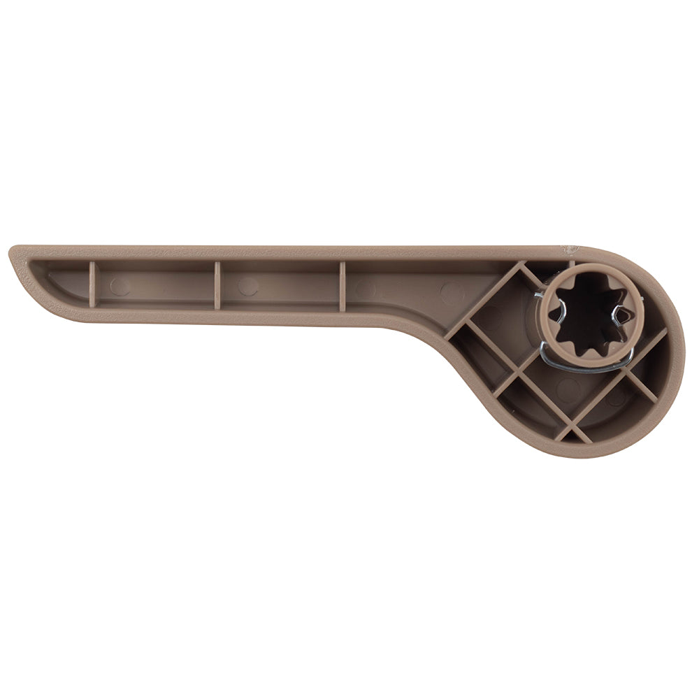Brock Replacement Driver Front Beige Recliner Handle Compatible with 2007-2014 Silverado Sierra Pickup Truck
