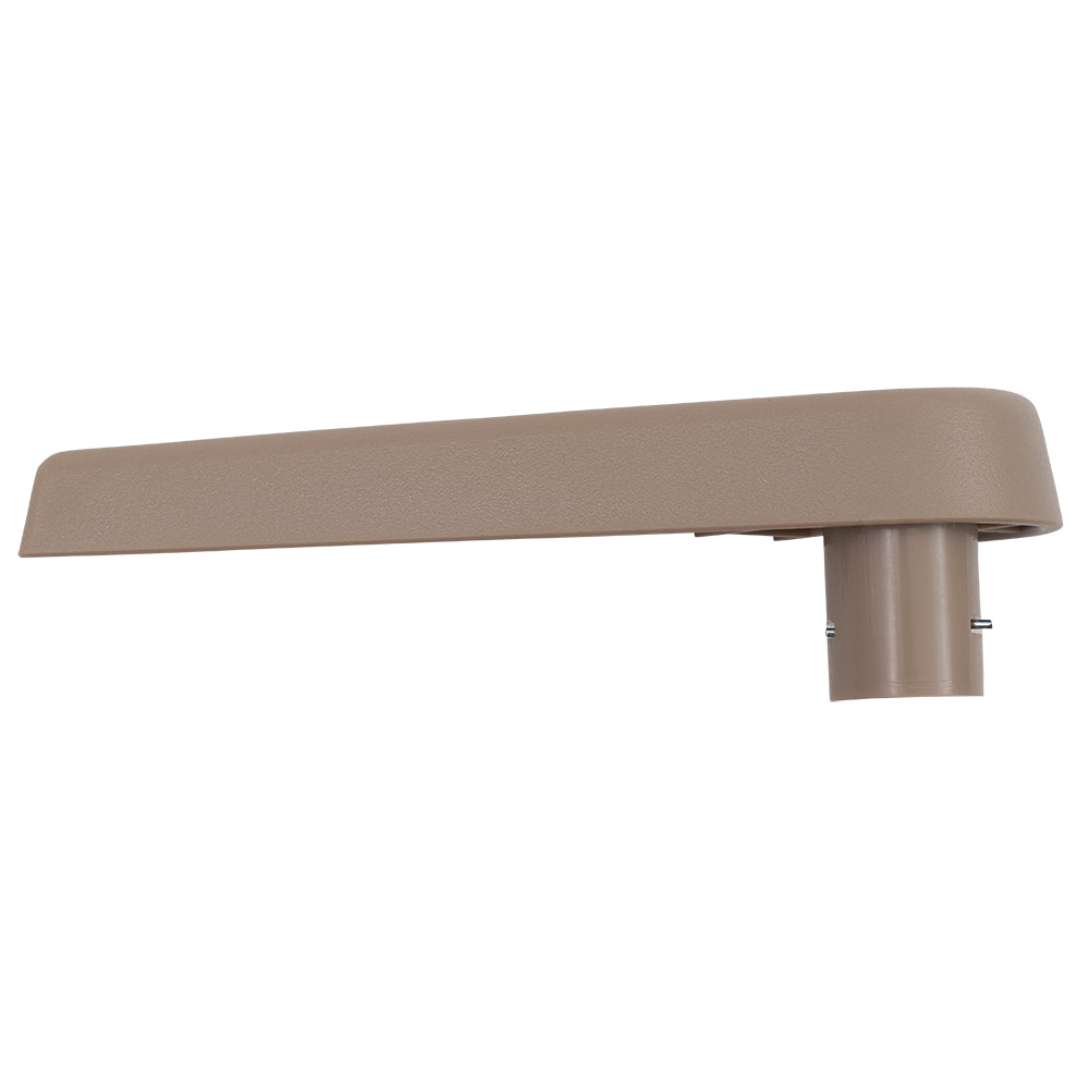 Brock Replacement Driver Front Beige Recliner Handle Compatible with 2007-2014 Silverado Sierra Pickup Truck