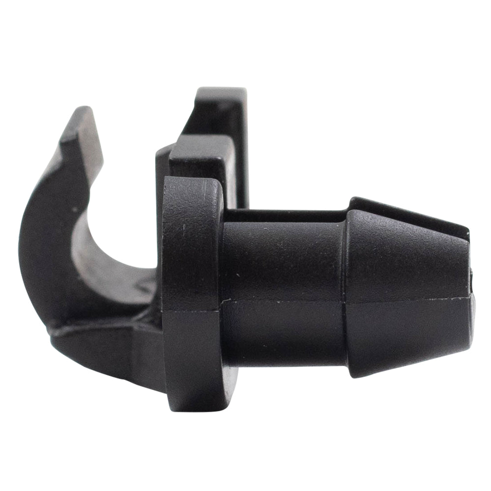 Brock Replacement Set Outside Rear Door Handle Tailgate Lock Rod Clips Compatible with 1999-2009 Silverado Sierra Pickup Truck 88981031