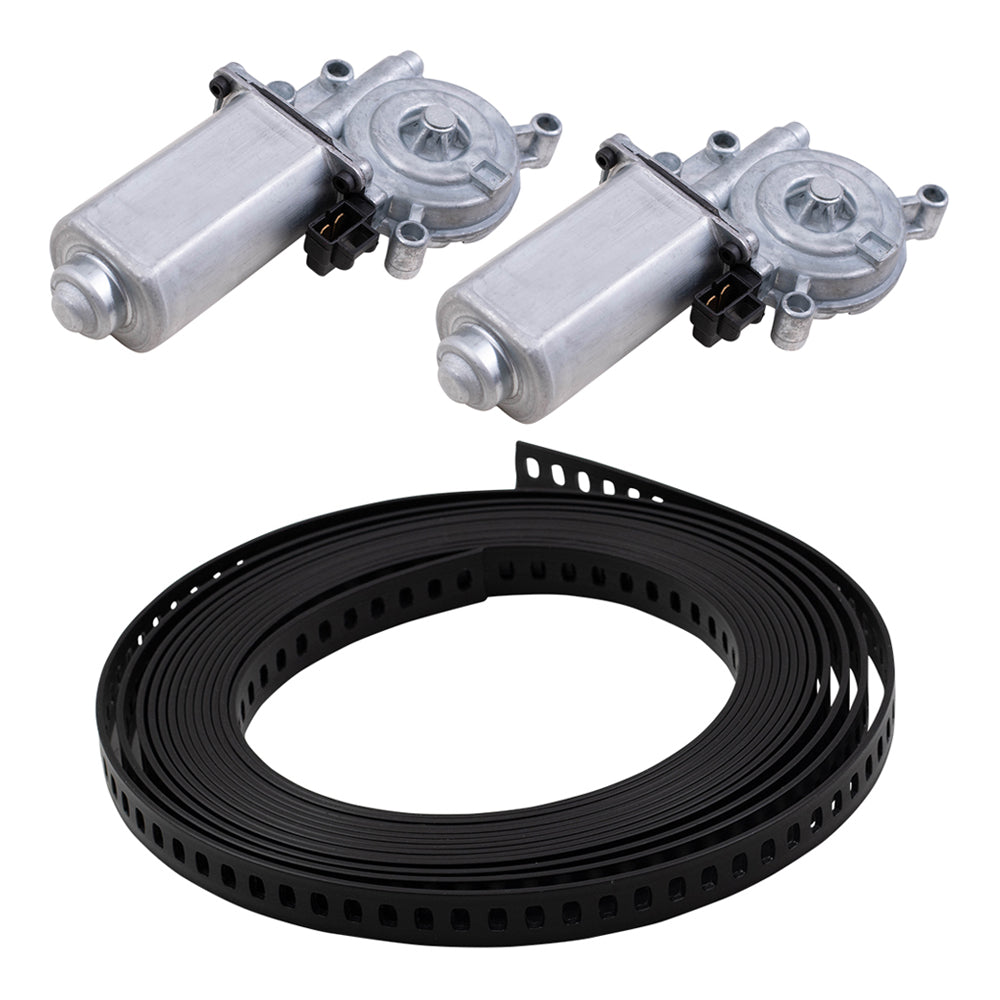 Brock Replacement Power Window Regulator Motor Compatible with 1992 Eldorado Seville