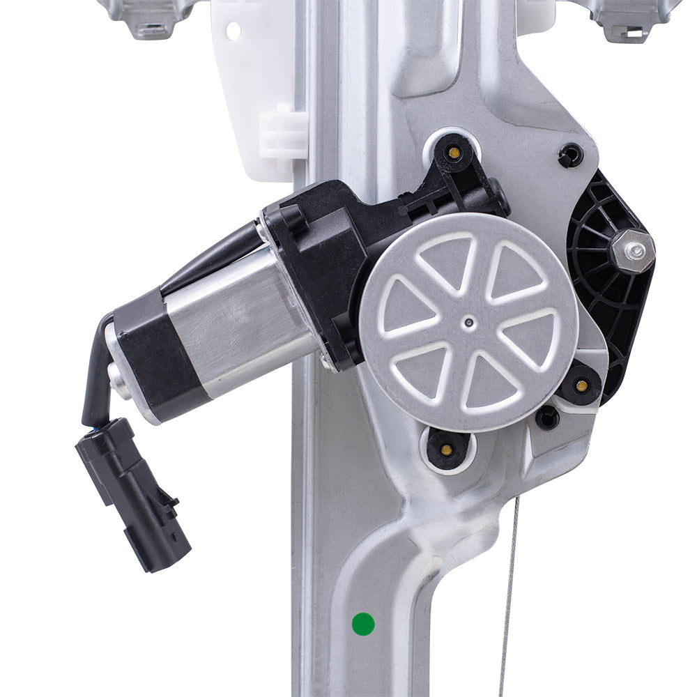 Brock Replacement Rear Driver Side Power Window Regulator with Motor Compatible with 14-20 GM Truck