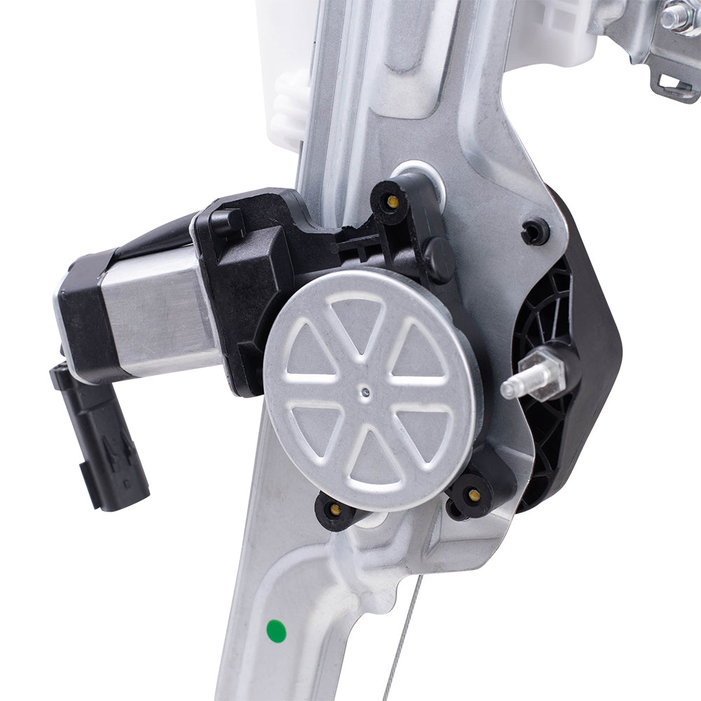 Brock Replacement Rear Driver Side Power Window Regulator with Motor Compatible with 14-20 GM Truck