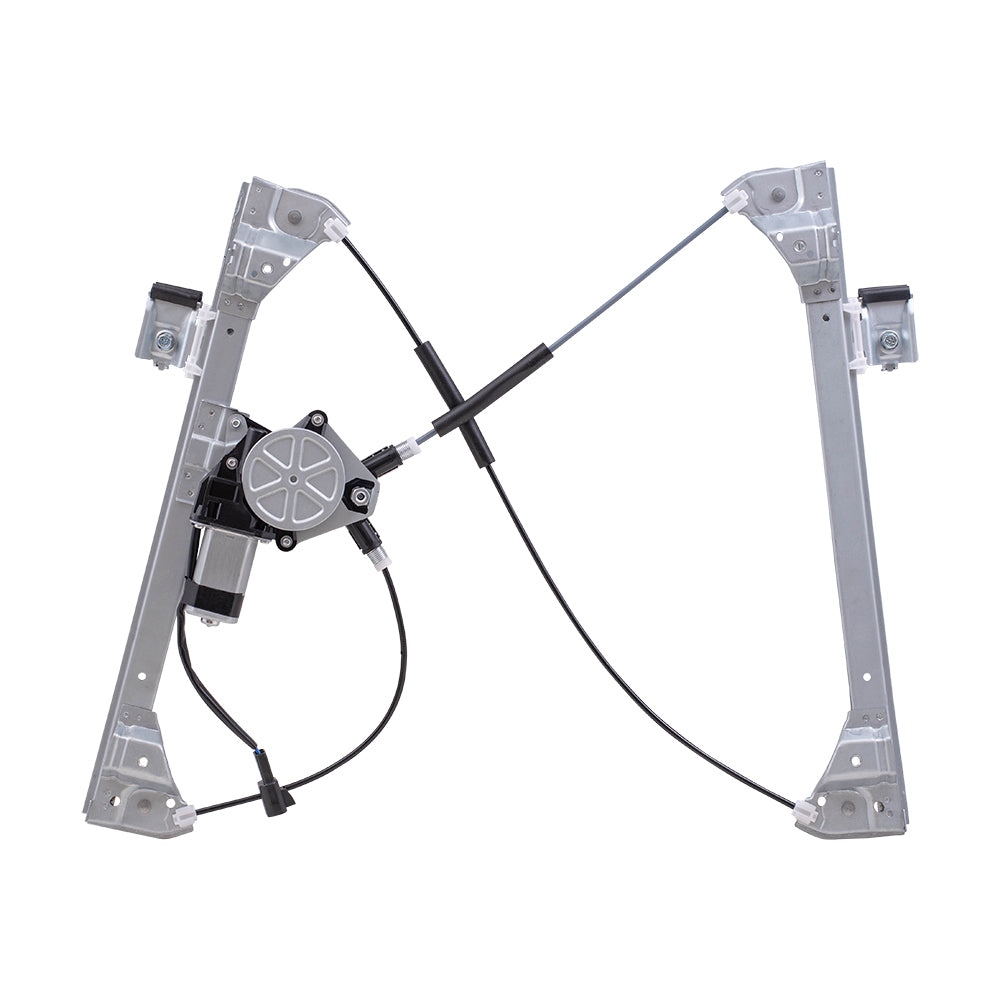Brock Aftermarket Replacement Front Passenger Right Power Window Regulator with Motor Compatible with 2003-2009 Hummer H2