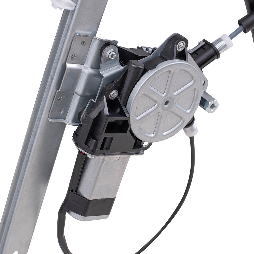 Brock Aftermarket Replacement Front Passenger Right Power Window Regulator with Motor Compatible with 2003-2009 Hummer H2