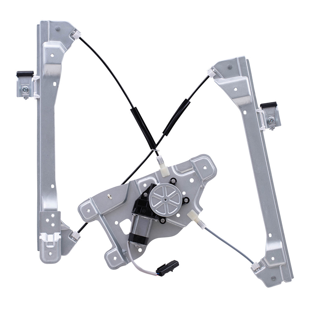 Brock Replacement Driver Front Power Window Regulator with Lift Motor Assembly Compatible with 2012-2017 Equinox