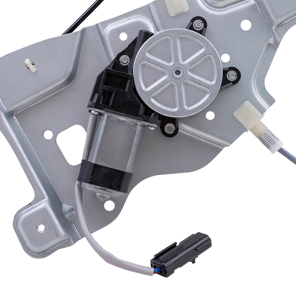 Brock Replacement Driver Front Power Window Regulator with Lift Motor Assembly Compatible with 2012-2017 Equinox