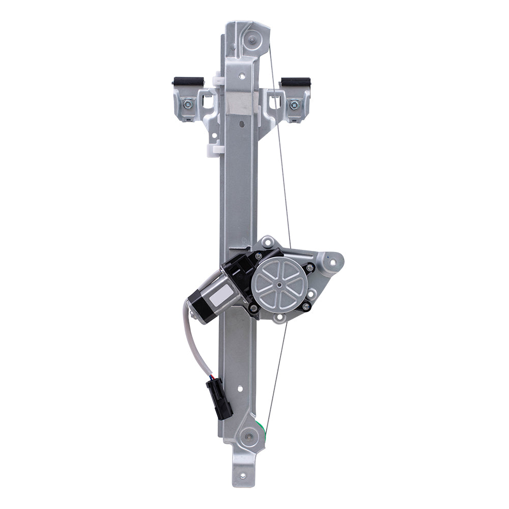 Brock Replacement Driver Rear Power Window Regulator with Lift Motor Assembly Compatible with 2012-2017 Equinox