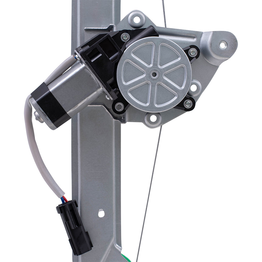 Brock Replacement Driver Rear Power Window Regulator with Lift Motor Assembly Compatible with 2012-2017 Equinox