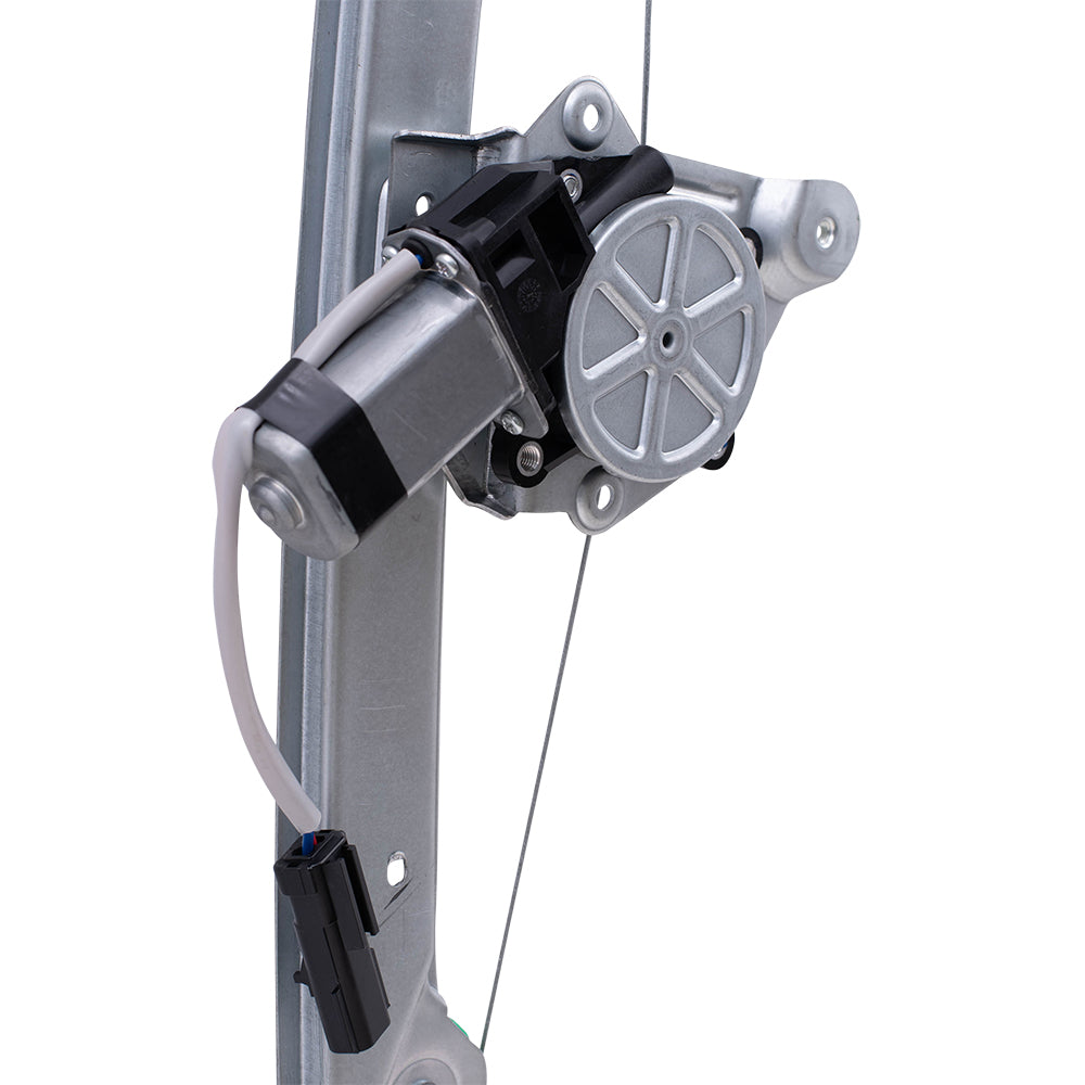 Brock Replacement Driver Rear Power Window Regulator with Lift Motor Assembly Compatible with 2012-2017 Equinox