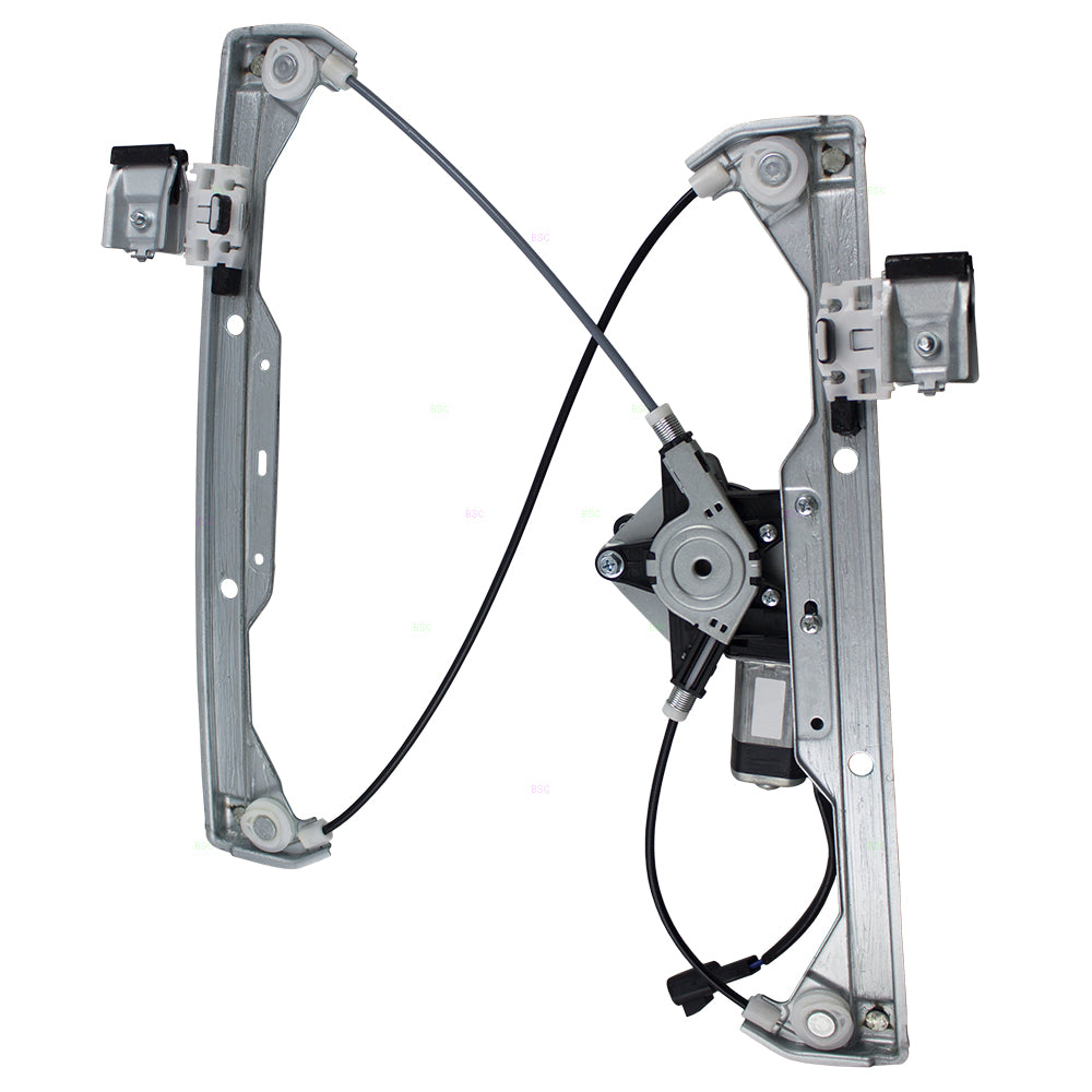 Brock Replacement Passenger Front Power Window Regulator with Lift Motor Assembly Compatible with 2006-2011 HHR 22714331