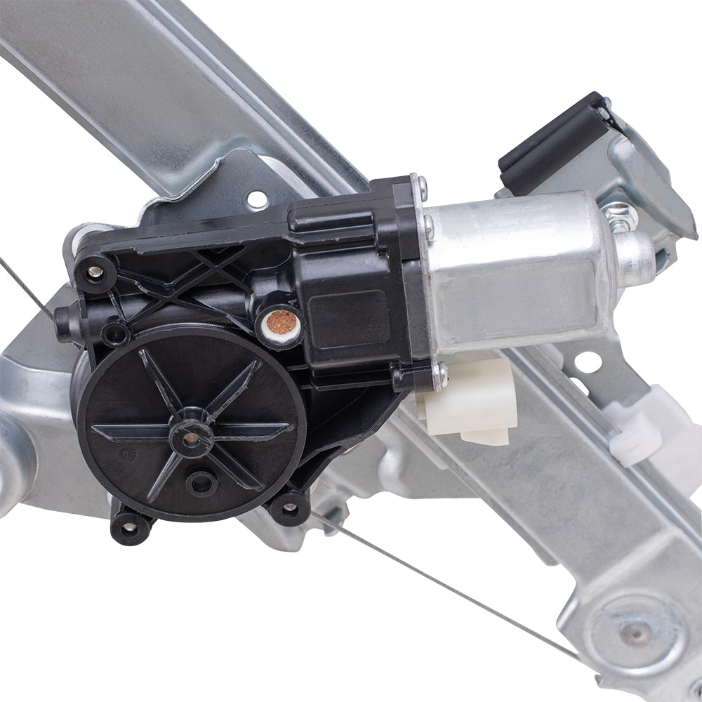 Brock Aftermarket Replacement Rear Passenger Right Power Window Regulator with Motor Compatible with 2010-2012 Cadillac SRX