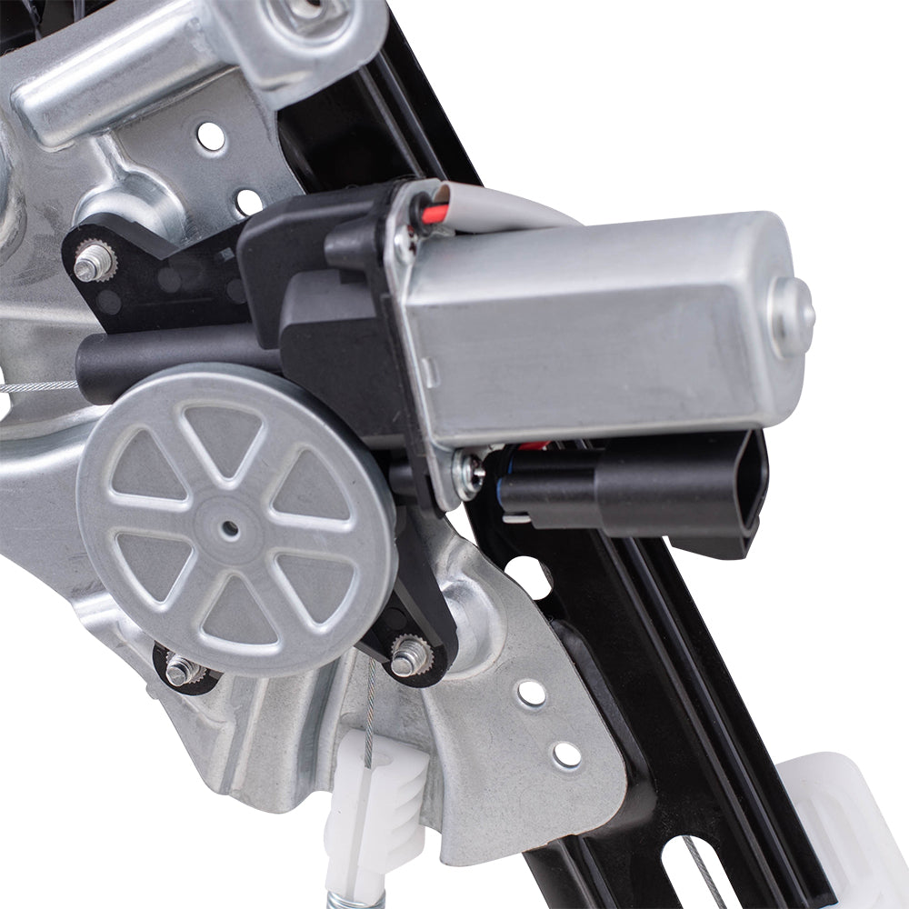 Brock Aftermarket Replacement Front Driver Left Power Window Regulator with Motor Compatible with 2012-2017 Buick Verano
