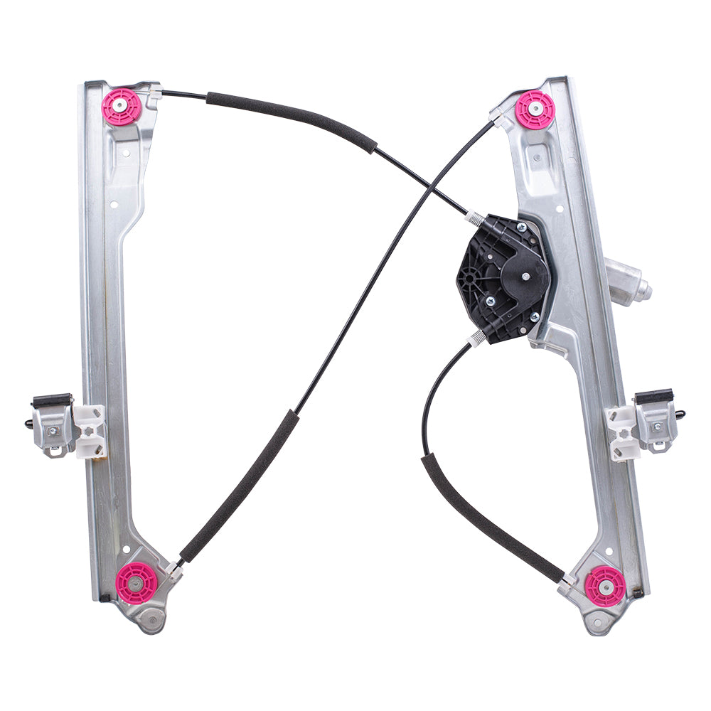 Window Regulator w/ Motor for 2014-2019 Silverado 1500 2 Pin Connector Front for 2015-2019 Silverado 2500 HD for 2014-2019 Sierra 1500 for 2015-2019 Sierra 2500 HD 84621038 Right GM1351232
