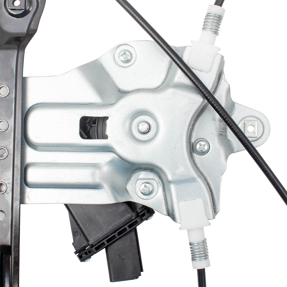 Brock Replacement Set Front Power Window Regulators with Lift Motors Compatible with 2011-2012 Cruze 95226746