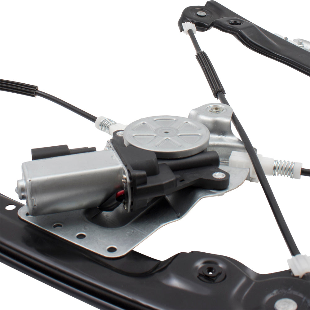 Brock Replacement Set Front Power Window Regulators with Lift Motors Compatible with 2011-2012 Cruze 95226746