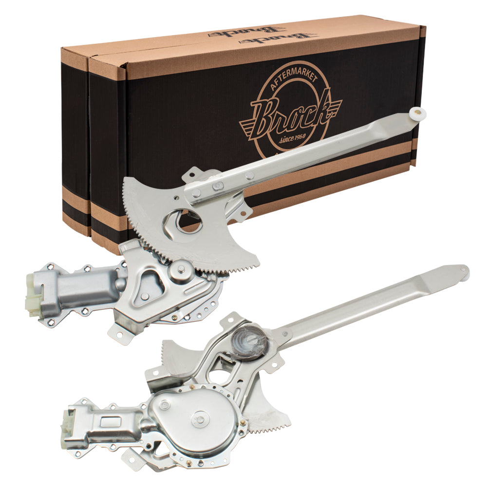 Window Regulator w/ Motor for 1983-1994 S10 Blazer Front for 1982-1993 S10 for 1992-1994 Jimmy for 1983-1991 S15 Jimmy for 1982-1990 S15 for 1991-1993 Sonoma for 1991 Syclone for 1991-1994 Bravada