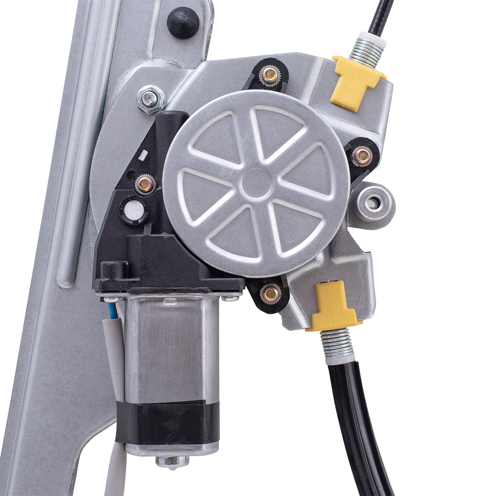 Brock Replacement Passenger Front Power Window Regulator and Lift Motor Assembly Compatible with 1999-2007 Silverado Sierra Pickup Truck 19120847
