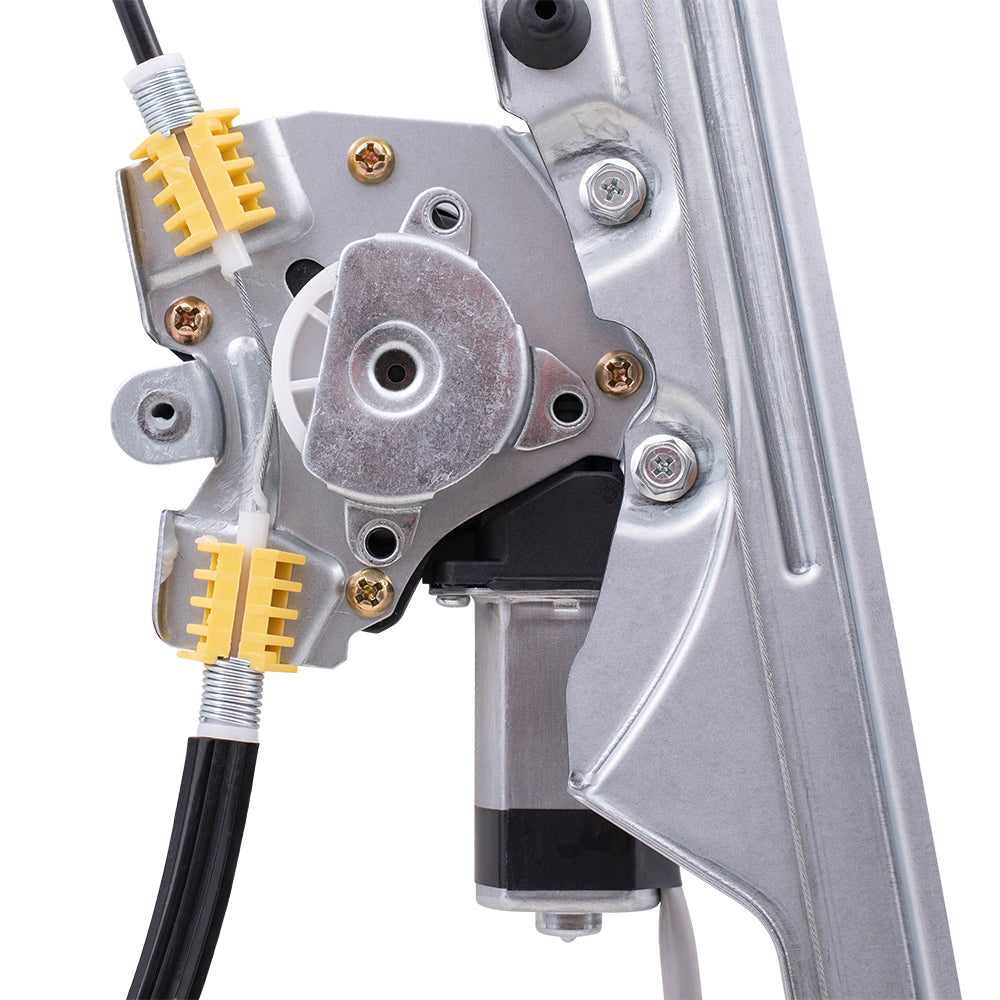 Brock Replacement Passenger Front Power Window Regulator and Lift Motor Assembly Compatible with 1999-2007 Silverado Sierra Pickup Truck 19120847