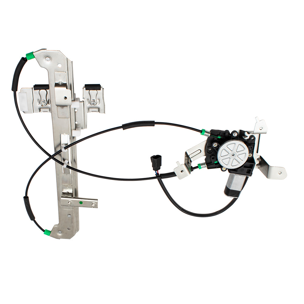 Brock Replacement Passenger Rear Power Window Regulator with Lift Motor Assembly Compatible with 00-06 Tahoe Yukon & Denali Escalade 19260051